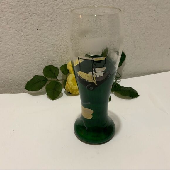 Lolita 19th hole tall hand painted Pilsner collectible glass. - Picture 8 of 9